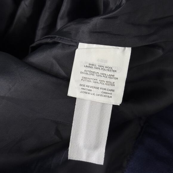 J Crew Skirt Womens 14 Houndstooth Wool Ruffle Hem Pockets Preppy Mini Academia - Picture 6 of 10